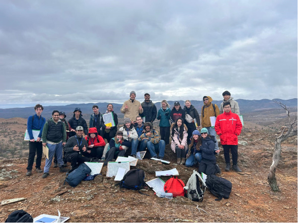 Students on field trip.