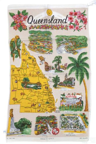 Map of QLD